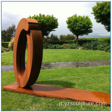 Scultura in acciaio di Corten Outdoor di nuova progettazione